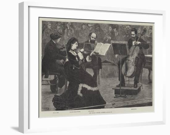 The Monday Popular Concerts-null-Framed Giclee Print