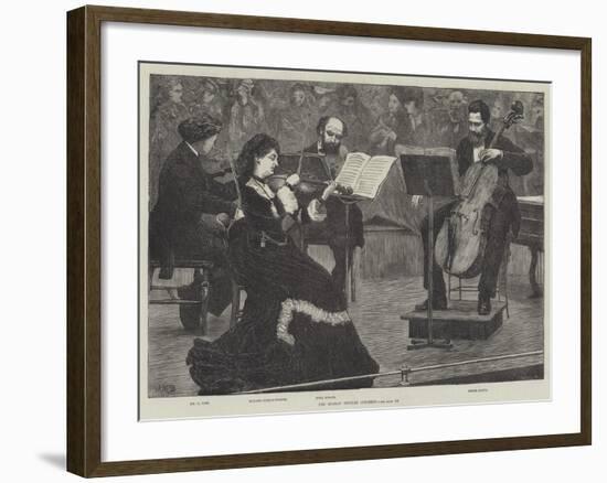 The Monday Popular Concerts-null-Framed Giclee Print