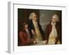 The Money Brothers: William (1769-1834), James (1772-1833) and Robert Taylor (1775-1803), 1788-92 (-John Francis Rigaud-Framed Giclee Print