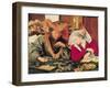 The Money Changer and His Wife, 1539-Marinus van Roejmerswaelen-Framed Giclee Print