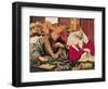 The Money Changer and His Wife, 1539-Marinus van Roejmerswaelen-Framed Giclee Print