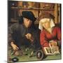 The Money Lender and His Wife, 1514-Quentin Metsys-Mounted Giclee Print