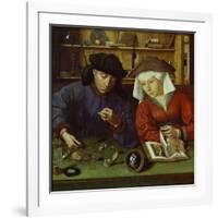 The Money Lender and His Wife, 1514-Rachel Ruysch-Framed Giclee Print