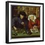 The Money Lender and His Wife, 1514-Rachel Ruysch-Framed Giclee Print