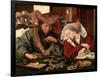 The Moneychanger and His Wife, 1539-Marianus Van Reymerswaele-Framed Giclee Print