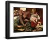 The Moneychanger and His Wife, 1539-Marianus Van Reymerswaele-Framed Giclee Print