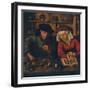 'The Moneylender and his Wife', 1514-Quentin Metsys I-Framed Giclee Print