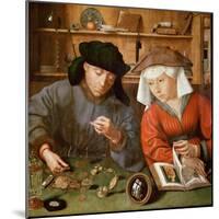 The Moneylender and His Wife-Quentin Massys-Mounted Giclee Print