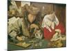 The Moneylender and His Wife-Marinus Van Reymerswaele-Mounted Giclee Print