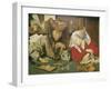 The Moneylender and His Wife-Marinus Van Reymerswaele-Framed Giclee Print