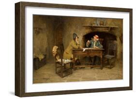 The Moneylender-John Arthur Lomax-Framed Giclee Print