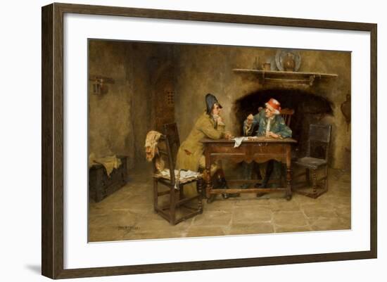 The Moneylender-John Arthur Lomax-Framed Giclee Print