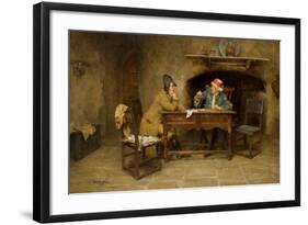 The Moneylender-John Arthur Lomax-Framed Giclee Print