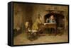 The Moneylender-John Arthur Lomax-Framed Stretched Canvas