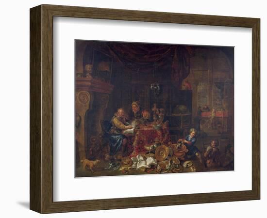 The Moneylenders-Leonard Bramer-Framed Giclee Print