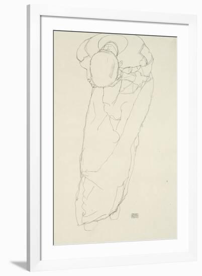 The Monk, 1914-Egon Schiele-Framed Giclee Print