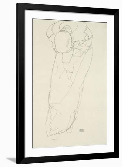 The Monk, 1914-Egon Schiele-Framed Giclee Print