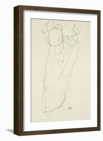 The Monk, 1914-Egon Schiele-Framed Giclee Print