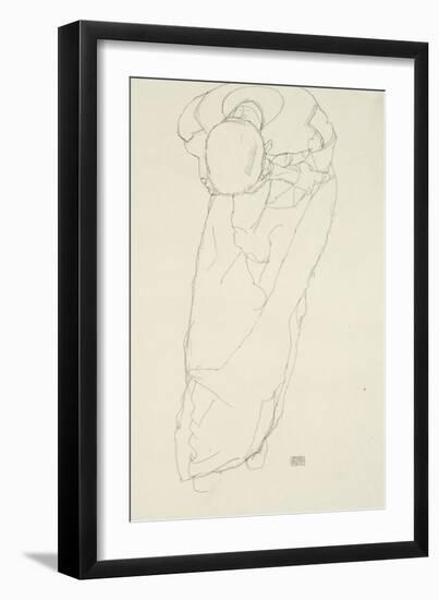 The Monk, 1914-Egon Schiele-Framed Giclee Print