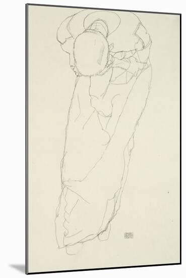 The Monk, 1914-Egon Schiele-Mounted Giclee Print