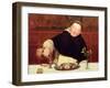 The Monk's Repast-Walter Dendy Sadler-Framed Giclee Print