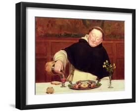 The Monk's Repast-Walter Dendy Sadler-Framed Giclee Print