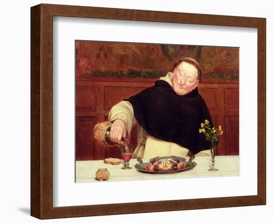 The Monk's Repast-Walter Dendy Sadler-Framed Giclee Print