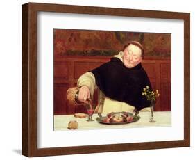 The Monk's Repast-Walter Dendy Sadler-Framed Giclee Print