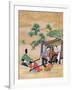 The Monk Shogaku's Servants Resting-null-Framed Giclee Print