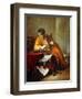 The Monkey Antiquarian, after 1740-Jean-Baptiste Simeon Chardin-Framed Giclee Print