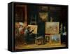 The Monkey Painter, 1805-David the Younger Teniers-Framed Stretched Canvas