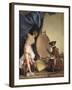 The Monkey Painter-Jean Baptiste Deshays De Colleville-Framed Giclee Print