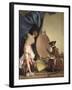 The Monkey Painter-Jean Baptiste Deshays De Colleville-Framed Giclee Print