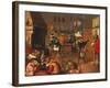 The Monkey's Cooks-David Teniers the Younger-Framed Giclee Print