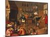 The Monkey's Cooks-David Teniers the Younger-Mounted Giclee Print