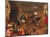 The Monkey's Cooks-David Teniers the Younger-Mounted Giclee Print