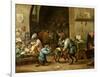 The Monkeys at School, Ca. 1660-David Teniers the Younger-Framed Giclee Print