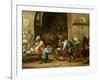 The Monkeys at School, Ca. 1660-David Teniers the Younger-Framed Giclee Print