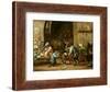 The Monkeys at School, Ca. 1660-David Teniers the Younger-Framed Giclee Print
