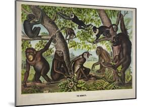 The Monkeys-null-Mounted Giclee Print