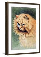 The Monocle-Louis Wain-Framed Giclee Print