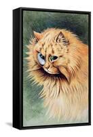 The Monocle-Louis Wain-Framed Stretched Canvas