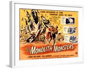 The Monolith Monsters, Grant Williams, Lola Albright, 1957-null-Framed Photo