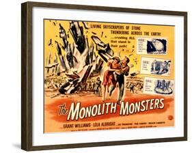 The Monolith Monsters, Grant Williams, Lola Albright, 1957-null-Framed Photo