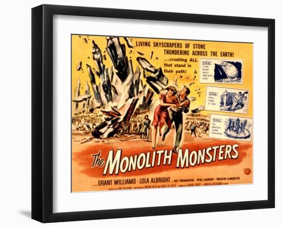 The Monolith Monsters, Grant Williams, Lola Albright, 1957-null-Framed Photo