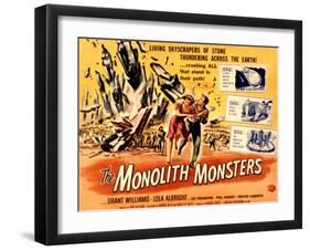 The Monolith Monsters, Grant Williams, Lola Albright, 1957-null-Framed Photo