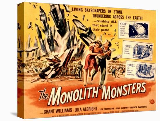 The Monolith Monsters, Grant Williams, Lola Albright, 1957-null-Stretched Canvas