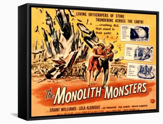 The Monolith Monsters, Grant Williams, Lola Albright, 1957-null-Framed Stretched Canvas