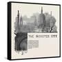 The Monster City by the Rev. Robert Jones-null-Framed Stretched Canvas