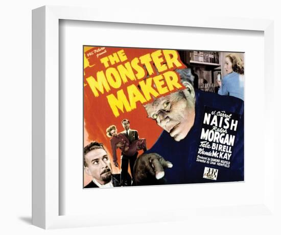 The Monster Maker - 1944-null-Framed Giclee Print